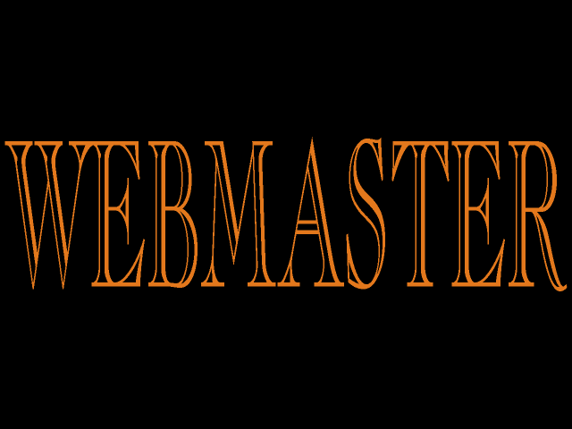 WEBMASTER